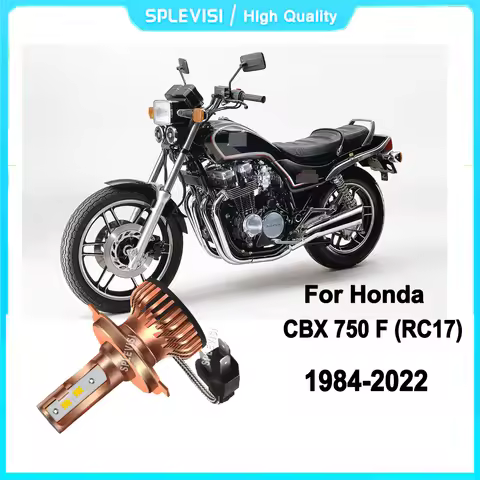 H4 9003 HB2 LED Motorcycle Headlight -pumping out an incredible 15000 lumen For Honda CBX 750 F (RC1