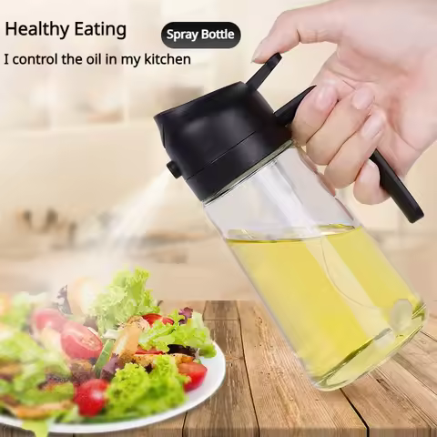 Pouring Oil Spray Oil Pot Not Hanging Oil Barbecue Soy Sauce Bottle Seasoning Box Spice Jar Sauce Bo