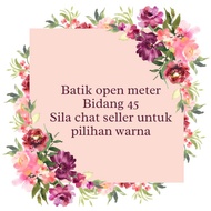 Kain Pasang BATIK open meter