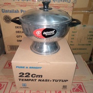 Rice Container + Lid 22cm JAVA - MASPION