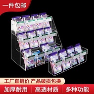 Acrylic Shelf Clear Ultraman Card Extra Large Lattice Card Book Gold Card Full Star Whole Box Collec