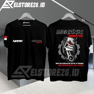 Mekanik Indonesia Tshirt Baju Microfiber Jersey