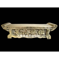 Recommended Box Tea Table Exquisite Pure Taiwan Made Copper Ancestors Use Single-Layer Press Giant S