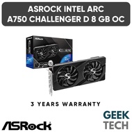 ASRock Intel Arc A750 Challenger D 8GB OC Graphics Card GPU