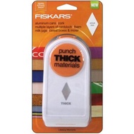 Fiskars Diamond Shape Punch Thick Materials Puncher