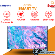 (DELIVERY KEDAH, PERLIS &amp; PENANG) Samsung 43" 50" 55" 65" CU7000 UHD 4K Smart TV Television 电视机 (UA43CU7000/UA50CU7000/UA55CU7000/UA65CU7000)