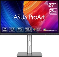 ASUS ProArt Display 27" 5K HDR Professional Monitor PA27JCV - 5K (5120 x 2880) IPS 99% DCI-P3 100% s
