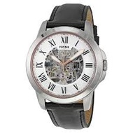 Fossil Me3101 Automatic Townsman Black Leather Watch for Men