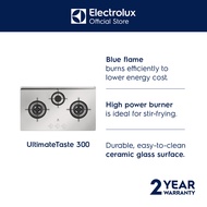Electrolux 86cm 3-Burner Built-in Gas Hob EHG933SA