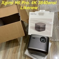 Xgimi H6 Pro 3840ansi Projector LikeNew. Customers up to sell 100% Zinc Machine. Dolby Vision. Setti