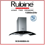 Rubine 1200 m3/hr Arch-glass Hood (RCH-MARIA-SS)