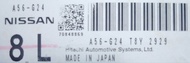 กล่องเครื่องยนต์  8L ECU Nissan A56-G24