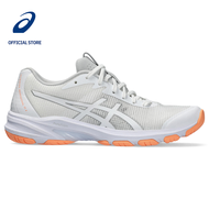 ASICS NETBURNER PROFESSIONAL FF 4 WOMEN NETBALL SHOES IN WHITE/BRIGHT SUNSTONE