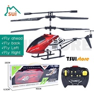 Big RC Alloy Helicopter Plane Aircraft Remote Control Drone Electric Toys Double Flexible Propeller 