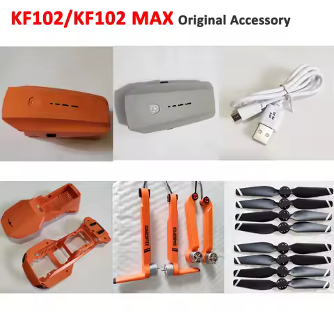 KF102/KF102 MAX GPS Drone Original Accessory Up Down Body Shell Front Rear Arm A B C D Arm Propeller