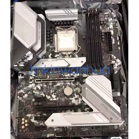 used For ASRock Z490 Steel Legend Motherboard LGA1200 DDR4 PCIe 3.0 HDMI ATX.