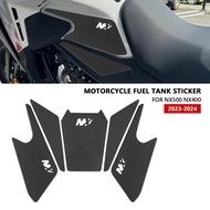 for NX 500 nx500 NX400 nx400 2023 2024Motorcycle fuel tank pad protector sticker decal fuel tank kn