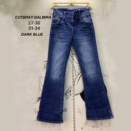 Cutbray DOM jeans - Celana Wanita Highwaist  jean  dom size 27 34