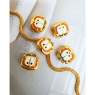 BEADS GARFIELD HARDGOLD PANDORA EMAS 916