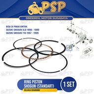 Ring Piston Shogun (Standart) - Cincin Seher Seker Diameter Standard Suzuki Shogun 110 Shogun Lama