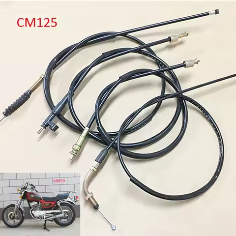 Motorcycle Control Cables Throttle/Clutch/Speedometer/Tachometer Cable Wire for Sundiro Honda Jialin