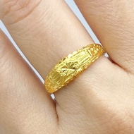 แหวนทอง1สลึง สวยเหมือนจริง แหวนทองโต๊ะกัง แหวนทองชุบ [N66] แหวนทองปลอม แหวนทองไมครอน