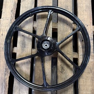 🔥 3YP Y15 / LC 5S / LC V8 / Y125 SPORT RIM 🔥 DEPAN SAHAJA 1.4X17 SECOND HAND USED 6 BATANG ENKEI FRO