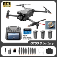 Obstacle-Avoidance 4.3-inch Screen Aerial Photography Brushless Drone 2.4G Optical Flow Display GT50