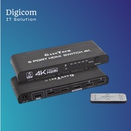 HDMI 5 PORT SWITCH + GAINTECH REMOTE