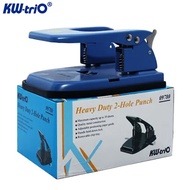 KW-Trio 09780 เครื่องเจาะกระดาษ 30 แผ่น (คละสี) 2-Hole Punch สำหรับเข้าแฟ้ม มีไม้วัดขนาดกระดาษ ตุ๊ดต