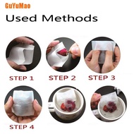 [GUYU] Portable 100Pcs/lot Empty Tea Bags Corn Fiber Fold Close Heat Seal Filter Paper Tea Infuser H
