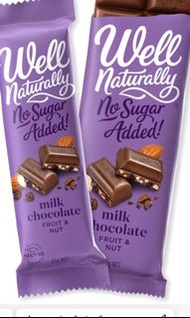Well naturally fruit and nut chocolate