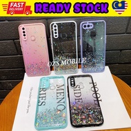 REALME C21Y C25Y glitter camera protect transparent back case casing cover hard