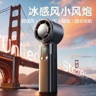 199-Speed Foldable Handheld Turbo Fan Ice Cool Wind
