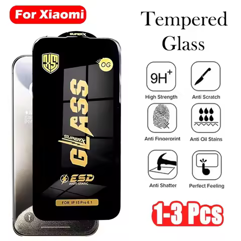 OG ESD Screen Protector For Xiaomi Redmi Note 14 13 9 10 11 12 Pro 14C 13C 12C Poco M6 X6 Pro X7 M7 