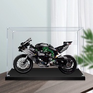 Lego 42170 Kawasaki H2R Locomotive Transparent Display Box | Popmart Labubu Zimomo Collection Box | 