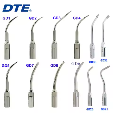 DTE Original Dental Supragingival Scaling Ultrasonic Scaler Tip Handpiece Compatible With SATELEC NS