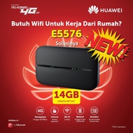 MODEM WIFI 4G HUAWEI E5576 UNLOCK (FREE 14GB [7GB/BULAN])