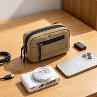 Fashion Portable Camera Bag Card Machine GR2GR3GR3X Camera Battery Storage Bag Functional Small Squa