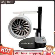 Turbo Desktop Fan Turbo Fan Upgraded Engine Model Jet Fan USB Fan with Atomization Blue Light Tail F