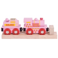 Bigjigs Toys [UK] Pink 123 Engine