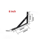 Steel - Black - L-shaped 1 Pair] L-shaped Heavy-Duty Corner Stand, Study Desk Stand, L-shaped Corner