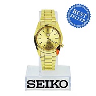 SEIKO 5 stainless steel GOLD QUARTZ watch for MEN