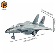 [prettyia] F14 Fighter Toy Realistic Alloy Aircraft Toy Plane Toy Airplane Model Gift for Boys Aviat
