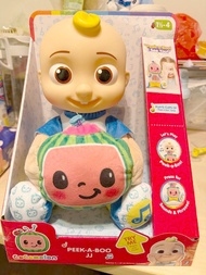 （全新）Cocomelon JJ發聲 躲貓貓peekaboo互動毛絨公仔