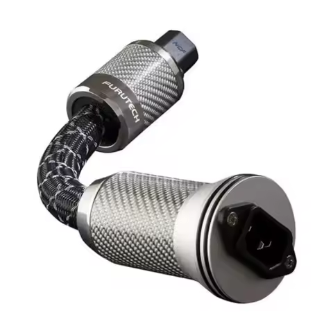 FURUTECH Flux-50 NCF Power Filter 30CM Nano Crystal Rhodium Plating Nonmagnetic FI-50R NCF Connector