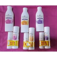 ENCHANTEUR PERFUMEE LOTION 250mL + 2PC PERFUMED POWDER SET