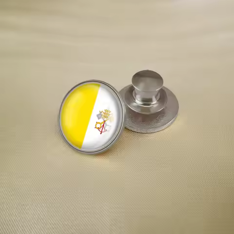 Vatican City National Flag Lapel Pins Country Badges
