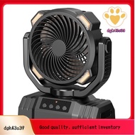 Camping Fan with Light Large Capacity Lighting Fan B