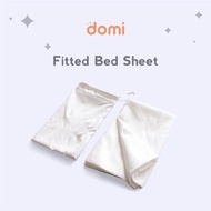 Domi Fitted Bedsheet - 90 x 200, White Quality